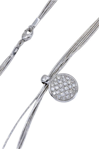 Collier COLLIER MULTI RANGS DIAMANTS 58 Facettes 059351