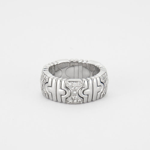 Bague 53 BULGARI - Anneau Parentesis 58 Facettes