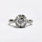 Bague 52 Bague solitaire diamant or blanc 58 Facettes 1-761/3