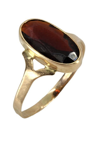 Bague BAGUE ANCIENNE GRENAT 58 Facettes 049281