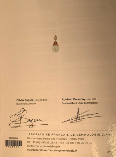 Pendentif Pendentif Perle fine 58 Facettes