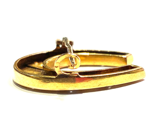 Broche Broche fer à cheval diamants 58 Facettes