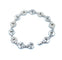 Bracelet Cartier. Collection Himalia, bracelet or blanc 18K et diamants 58 Facettes