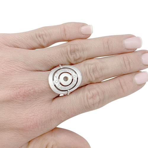 Bague 53 Bague Bulgari, "Astrale", or blanc. 58 Facettes 32135