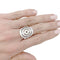 Bague 53 Bague Bulgari, "Astrale", or blanc. 58 Facettes 32135