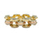 Bracelet Bracelet Tank, trois tons d'or. 58 Facettes 31963
