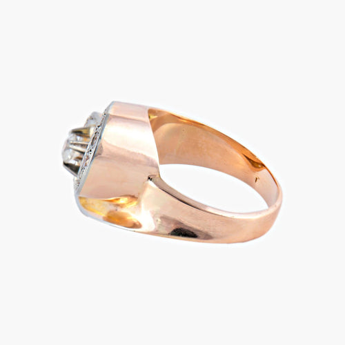 Bague Or Jaune / Diamants BAGUE  « TOURBILLON » OR & DIAMANTS 58 Facettes BO/220035