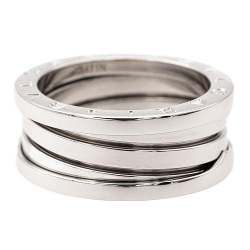 Bague 56 Bulgari Bague B.Zéro1 Or blanc 58 Facettes 2304932CN