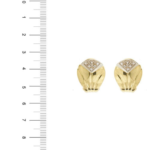 Boucles d'oreilles Boucles d'oreilles Or jaune Diamant 58 Facettes 29740