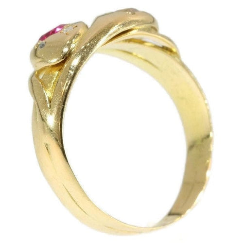 Bague 54 Bague rubis et diamants 58 Facettes 13323-0105