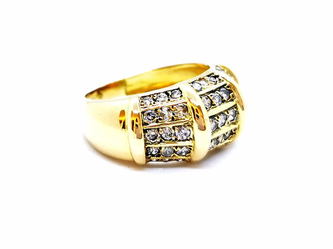 Bague 58 Bague Or jaune Diamant 58 Facettes 968098CN