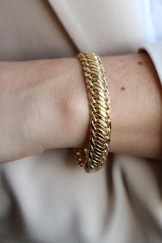 Bracelet Bracelet Maille gourmette Or jaune 58 Facettes 2041084CN