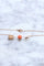 Collier Collier flèche ancien or et corail 58 Facettes