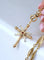 Pendentif Croix de Savoie ancienne deux ors 58 Facettes