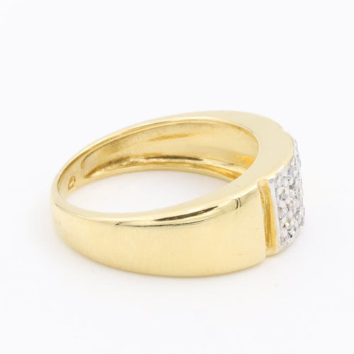 Bague 53 Bague Or jaune Diamant 58 Facettes 1969273CN