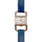 Montre Montre Jaeger Lecoultre & Hermès, "Etrier", or jaune, bracelet cuir. 58 Facettes 32561