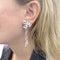 Boucles d'oreilles Boucles d'oreilles Cartier, "Caresse d'Orchidée", or blanc, diamants, pierres de couleur. 58 Facettes 33023