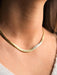 Collier Collier Maille anglaise Or jaune 58 Facettes 1649336CN