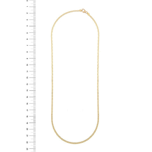 Collier Collier à maillons croisés 58 Facettes 25189