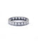 Bague 51 / Blanc/Gris / Platine 950 Alliance américaine Platine & Diamants 58 Facettes 190105R