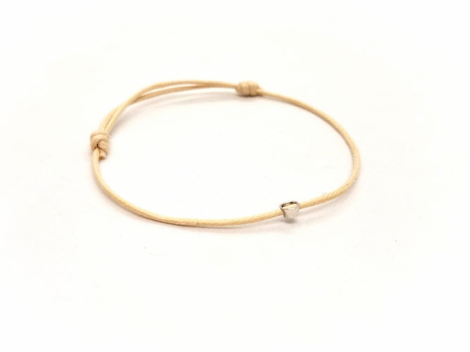 Bracelet Bracelet Cordon Or rose Diamant 58 Facettes 578852RV