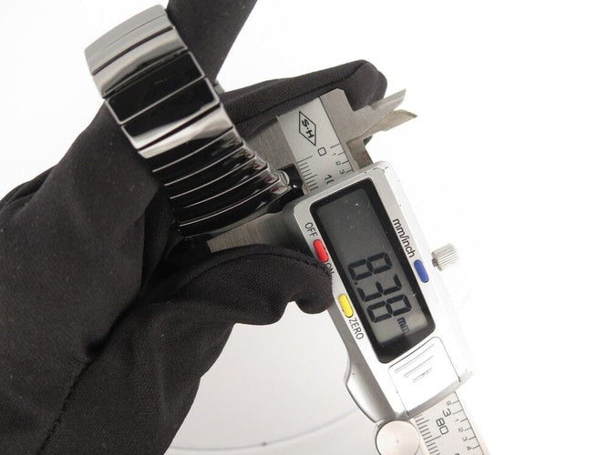 Montre montre RADO sintra jubile 152.0335.3 ceramique noir 30mm quartz 58 Facettes 253024