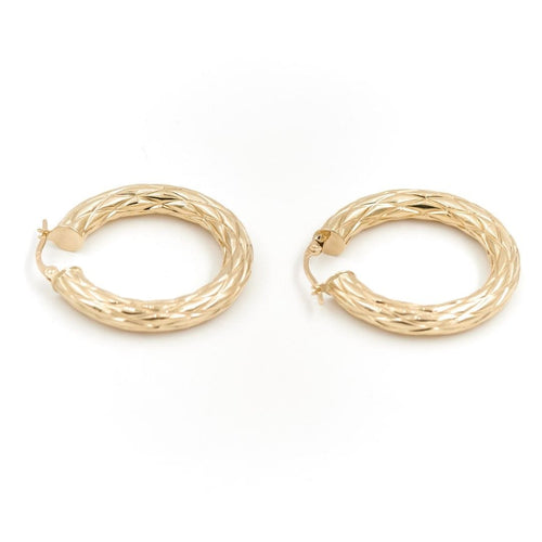 Boucles d'oreilles Boucles d'oreilles Créoles Or jaune 58 Facettes 2024145CN