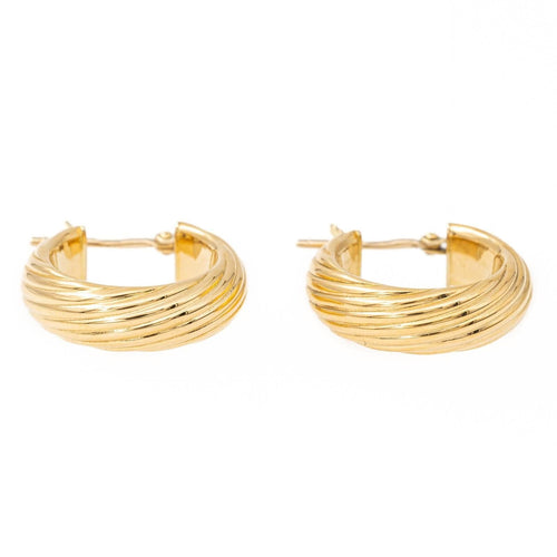 Boucles d'oreilles Boucles d'oreilles Créoles Or jaune 58 Facettes 2107060CN