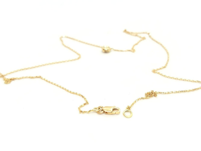 Collier Collier Or jaune Diamant 58 Facettes 579065RV