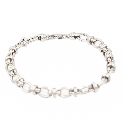 Bracelet Bracelet Maille fantaisie Or blanc 58 Facettes 2360813CN