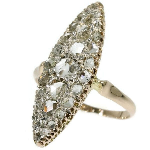 Bague 58 Bague diamant marquise 58 Facettes 14339-0016