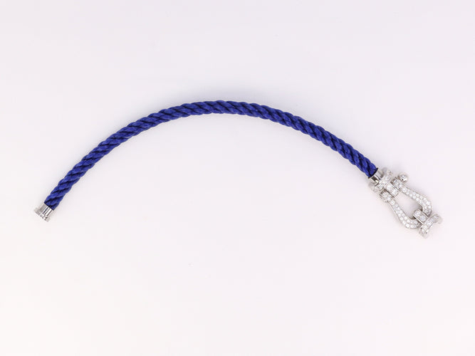 Bracelet FRED - Bracelet Force 10 en or blanc, diamants 58 Facettes 639