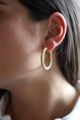 Boucles d'oreilles Boucles d'oreilles Créoles Or jaune 58 Facettes 2468102CN