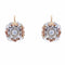 Boucles d'oreilles Boucles d'oreilles dormeuses diamants 2 ors 58 Facettes 22-448