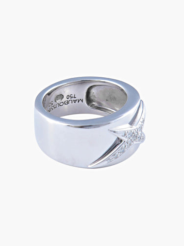 Bague 51 Anneau Etoile MAUBOUSSIN 58 Facettes
