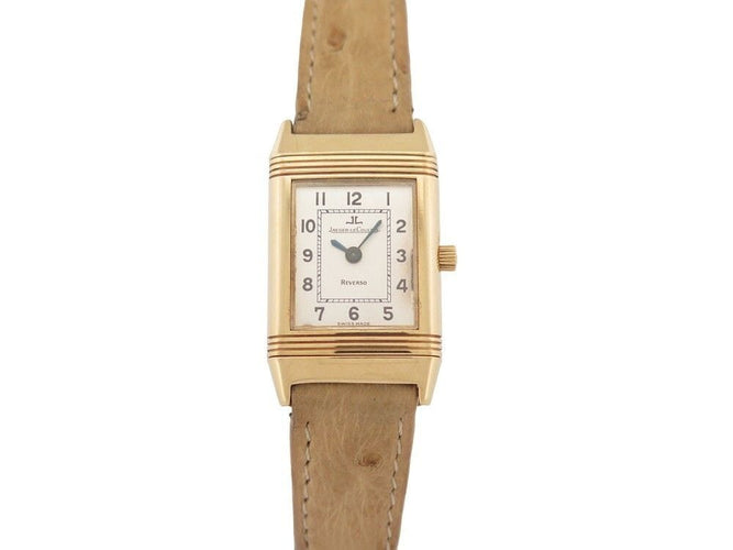 Montre montre jaeger lecoultre reverso lady 33 mm mecanique or 18k 58 Facettes 255591