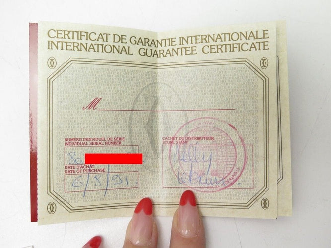 Montre CARTIER - Montre Baignoire en or jaune 58 Facettes 248229