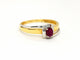 Bague 58 Bague Or jaune Rubis 58 Facettes 870443CD