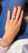 Bague Bague Jarretière Platine Diamants 58 Facettes 1