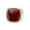 Bague 52 Bague Fred, "Pain de Sucre", deux ors, cornaline. 58 Facettes 32760