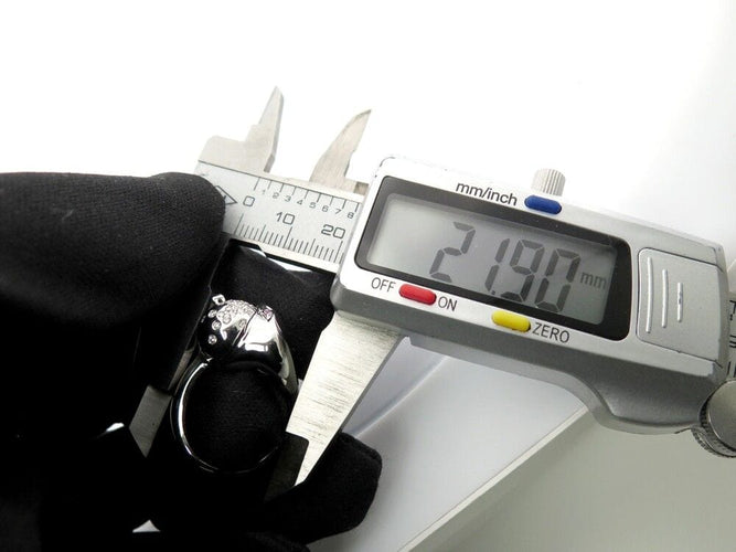 Bague 51 bague BOUCHERON trouble or blanc 18k diamants 1.05ct rubis 58 Facettes 257505