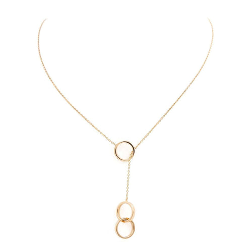 Collier Collier Négligé Or rose 58 Facettes 2025082CN