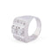 Bague Bague platine en diamant 1930 58 Facettes