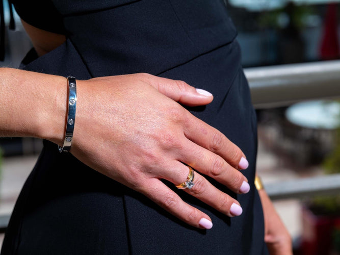 Cartier Bangle Bracelet Love White gold Diamond 8457921790281