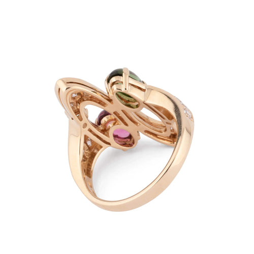 Bague Bague Bvlgari "Elisia" Or Jaune 58 Facettes 0