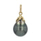 Pendentif Pendentif perle de tahiti et or 58 Facettes 22-424B