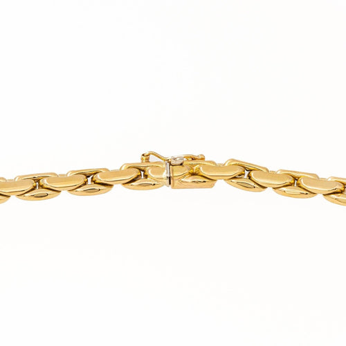Collier Collier Maille Haricot Or jaune 58 Facettes 2107630CN