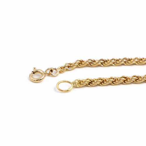 Bracelet Bracelet Maille torsadée Or jaune 58 Facettes 1856266CN