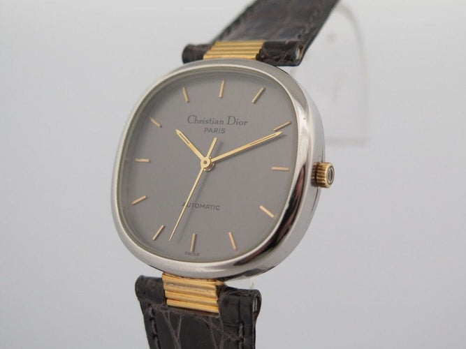 Montre vintage montre CHRISTIAN DIOR 19.13.01 automatique 32 mm or et acier 58 Facettes 250448