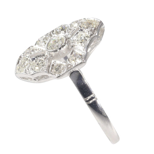 Bague 54 Bague de fiançailles en diamant 58 Facettes 22329-0120